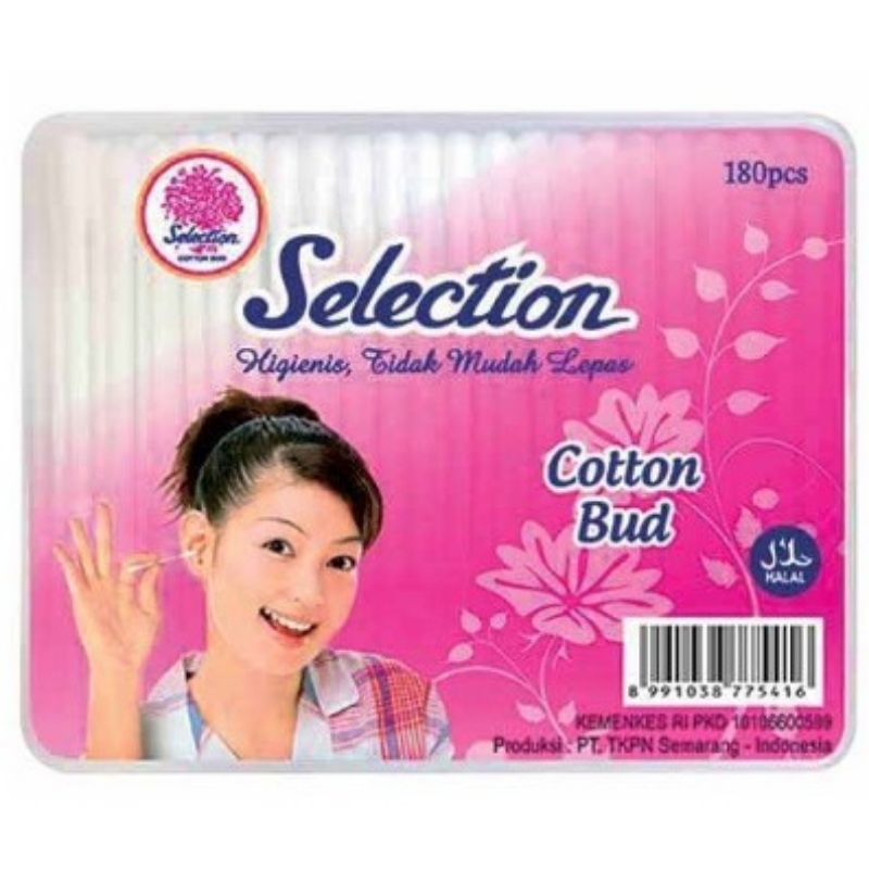 `ღ´ PHINKL `ღ´ Selection cotton buds PINK untuk makeup coton bud lembut aplikasi eyeliner membersihkan make up