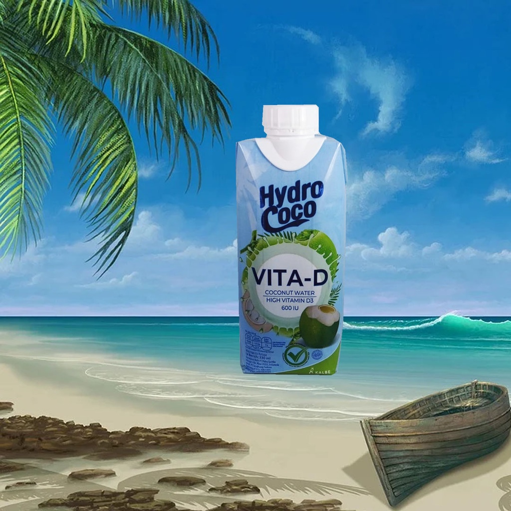 

HYDRO COCO VITA-D 330ML