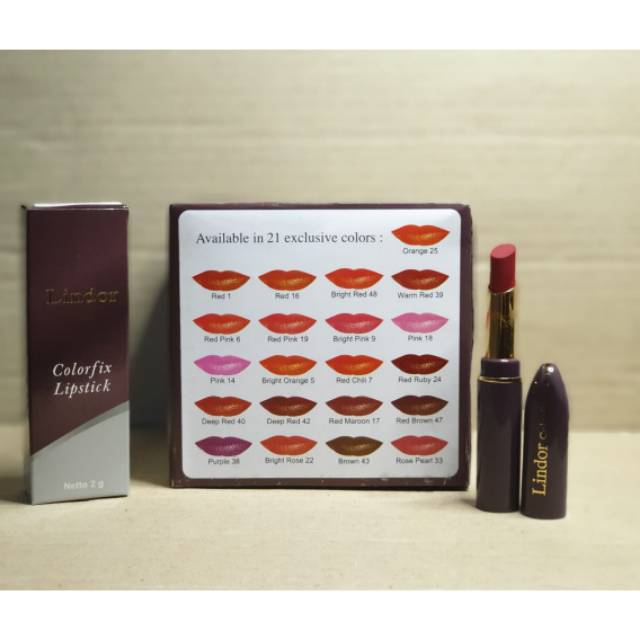 Lipstik Lindor Colorfix