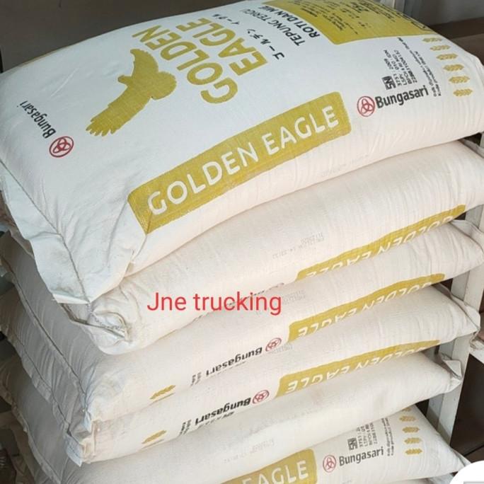 

golden eagle tepung terigu 25 kg , Jne trucking, Gratis mrjelly