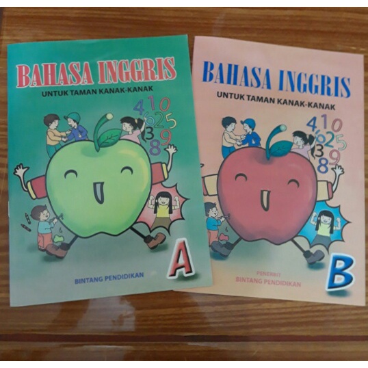 

Buku Bahasa Inggris Jillid A dan B Untuk TK