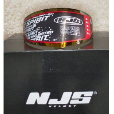 visor iridium gold njs zx1