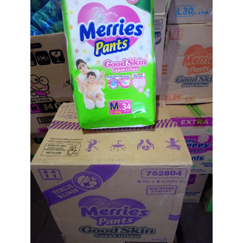 merries m34 pampers murah merries m34