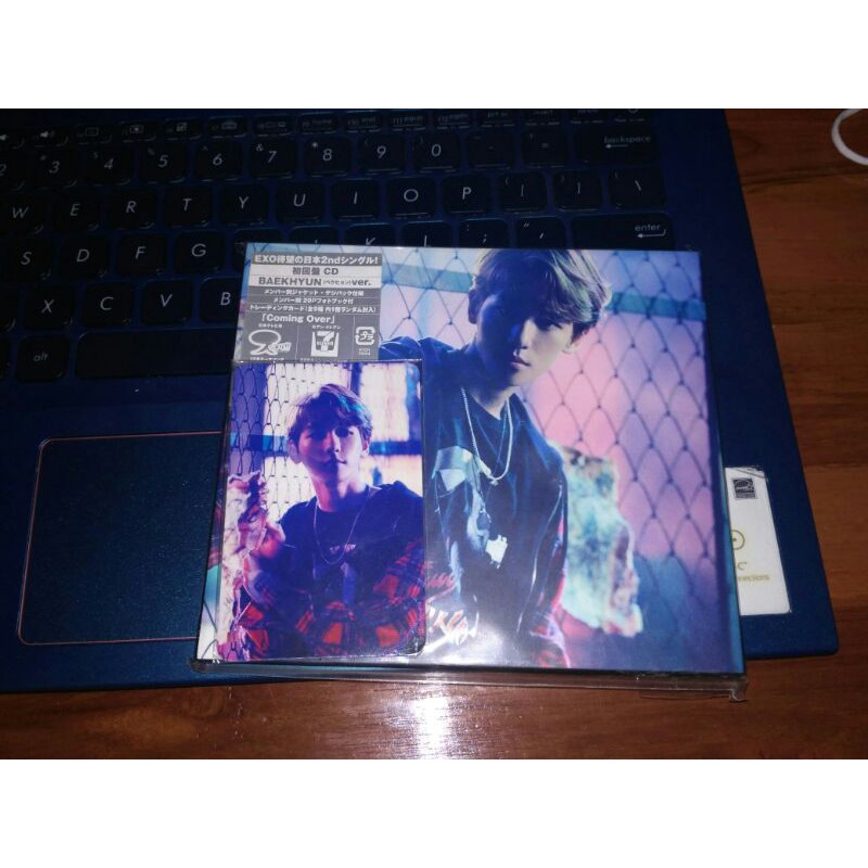 ALBUM EXO BAEKHYUN COMING OVER WITH PHOTOCARD