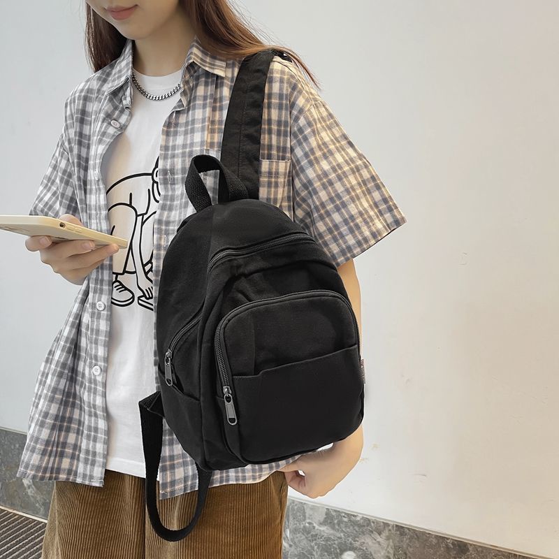 Ready mini backpack korea tas backpack wanita  Tas ransel wanita kecil  tas sekolah mini Sera tas mini wanita korea mini backpack  Sastra Tas Ransel Kecil Gadis Panas Kecil All-Match Tas Ransel Kecil ransel kuliah  Baru Dicuci Kanvas Sekolah Bagpack