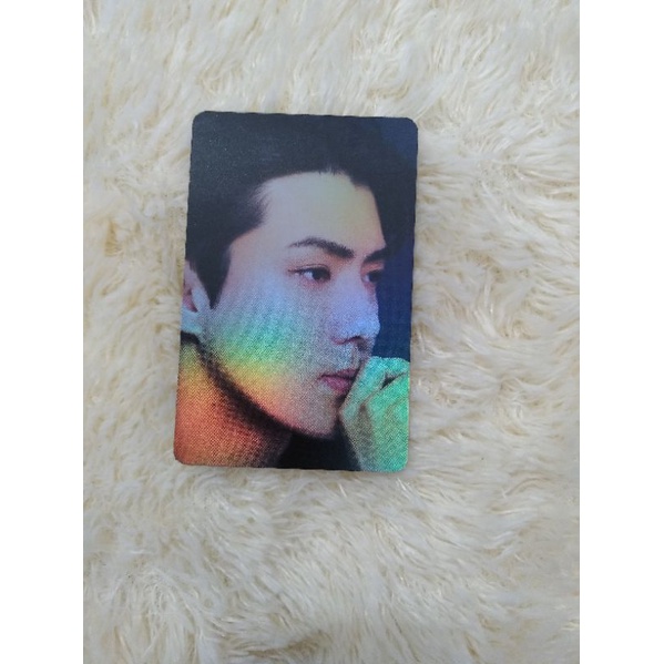 EXO SEASON GREETINGS 2022 SG 22 SEHUN PHOTOCARD PC ALADIN BENEFIT