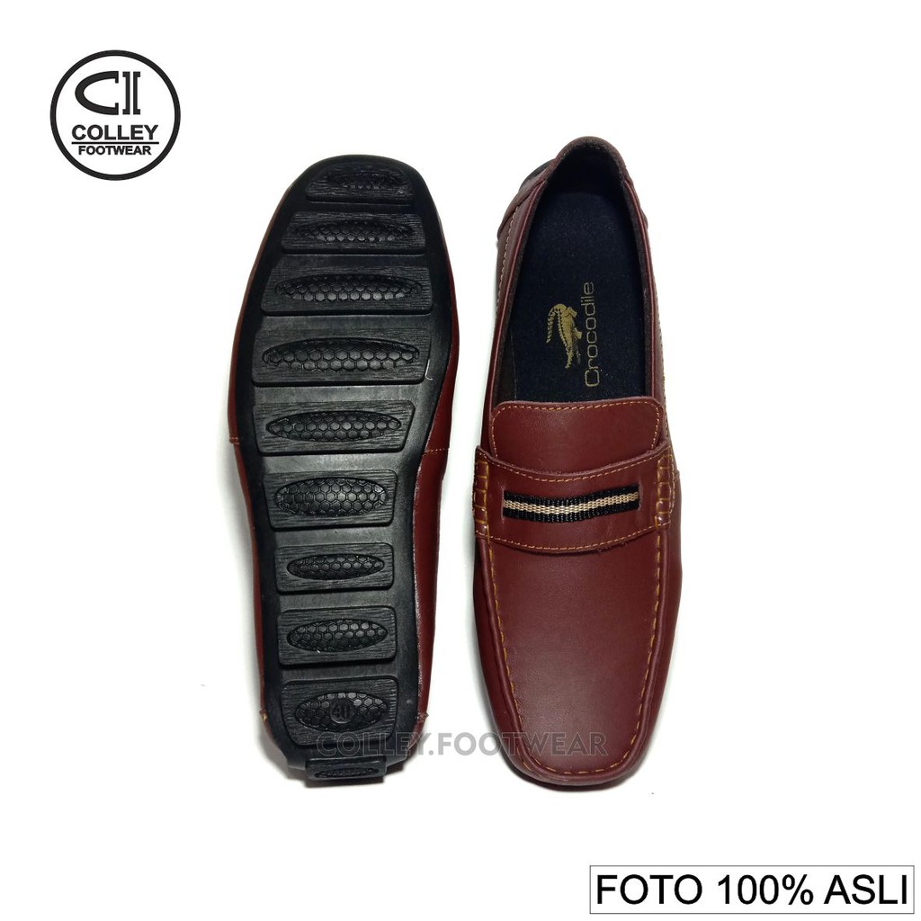 COD - SEPATU PRIA 100% KULIT ASLI / MOCASSIN / LOAFERS / CASUAL LEATHER SHOES CLY-ODL-019