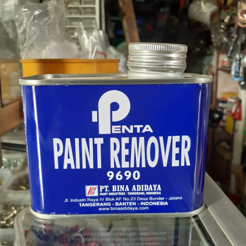 

PAINT REMOVER / SODA API / PENGELUPAS CAT