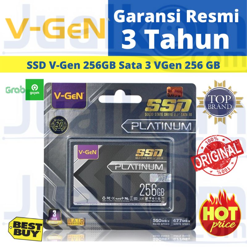 SSD V-Gen 256GB - Sata 3 VGen 256 GB SATA III V GEN 2.5&quot; SOLID STATE DRIVE