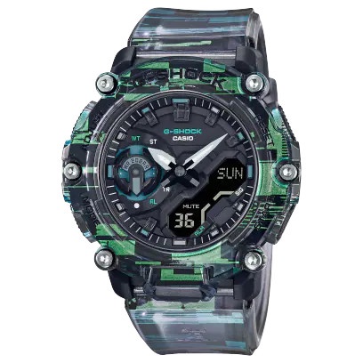 CASIO G-SHOCK GA-2200NN-1A GA 2200NN 1A ORIGINAL GARANSI RESMI