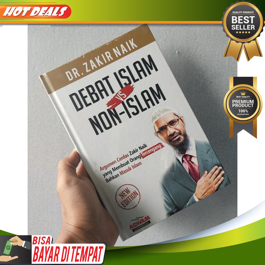 Buku Islam Debat Islam Vs Non Islam Best Seller Buku Dr Zakir Naik 100 Original Shopee Indonesia