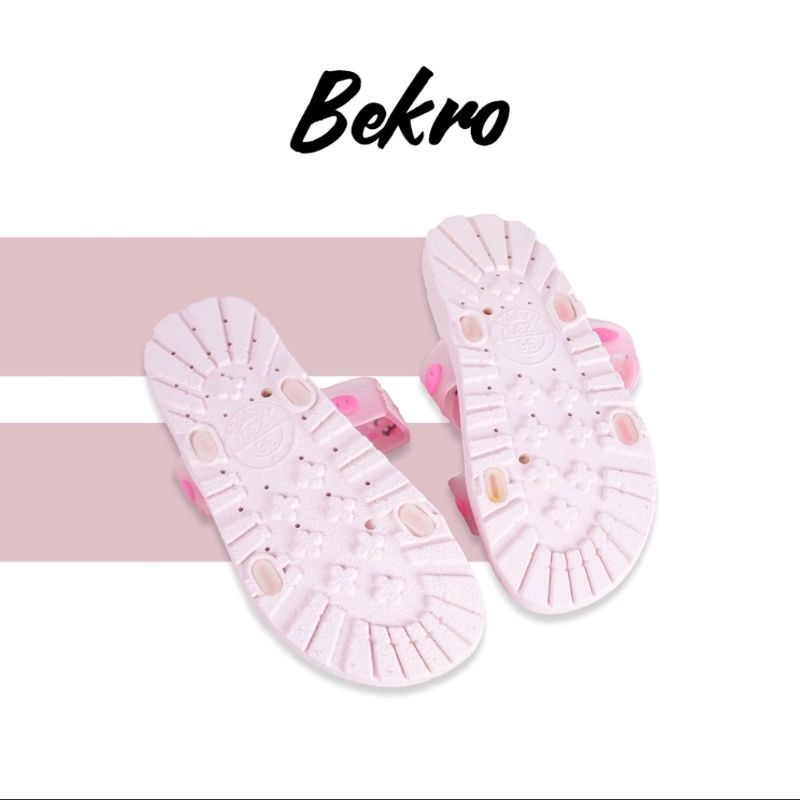 Sandal jelly korea imut Sol Tebal 4 cm