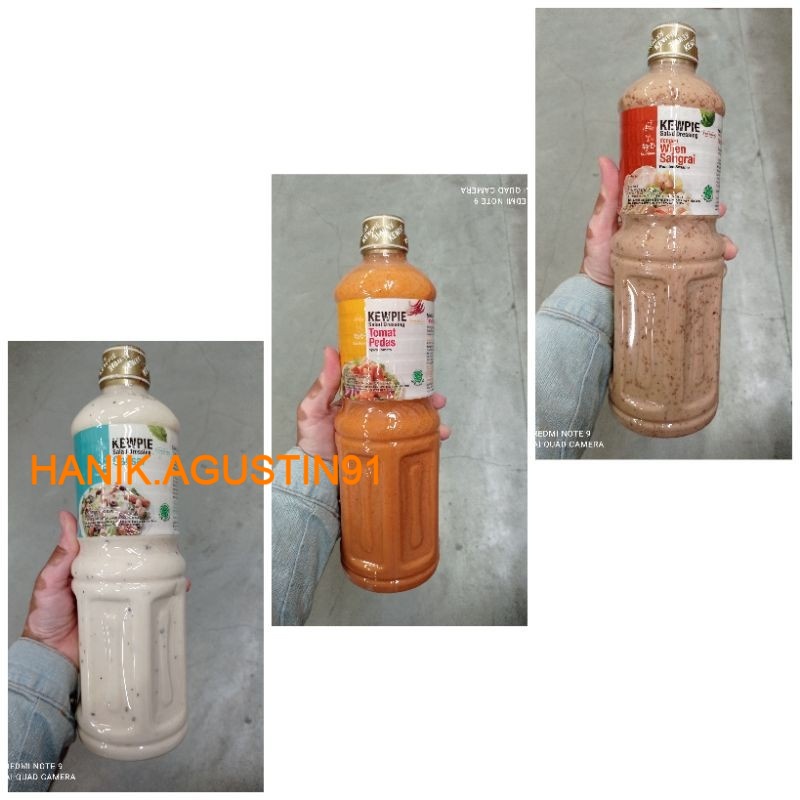 

Kewpie Salad Dressing 1 liter - Roasted Sesame - Caesar