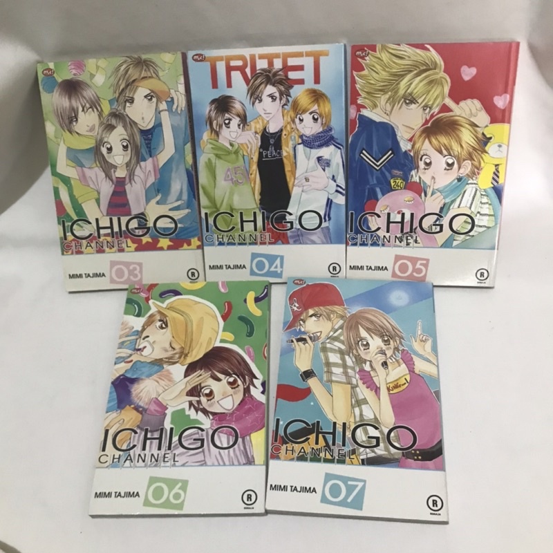 Paket Komik Manga Ichigo Channel 3-7
