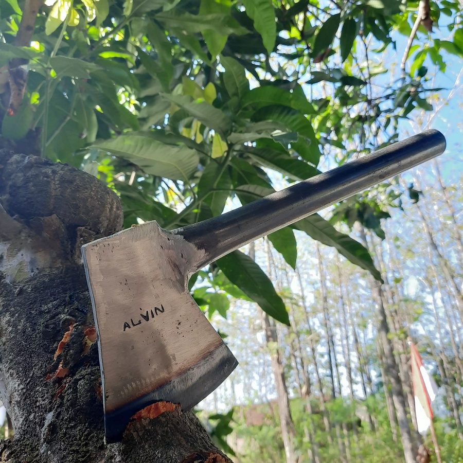 pisau masak ALAT POTONG pisau dapur bahan baja s putih