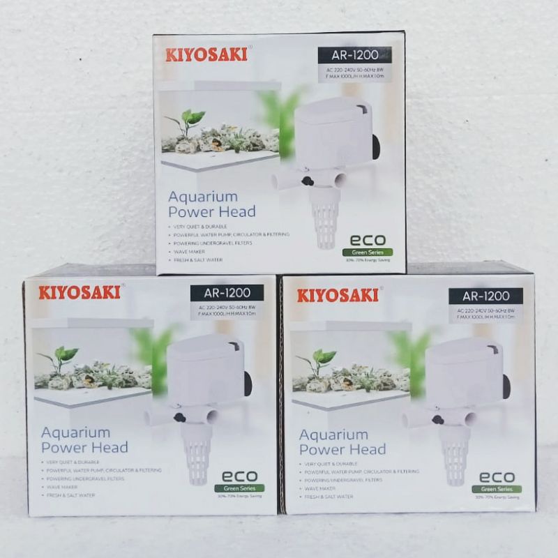 power head ph 1200 KIYOSAKI AR 1200 mesin pompa waterpump aquarium water pump filter low watt