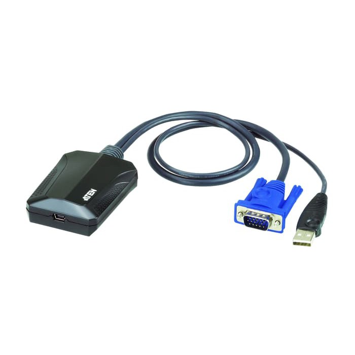 ATEN CV211 Laptop USB KVM Console Crash Cart Adapter