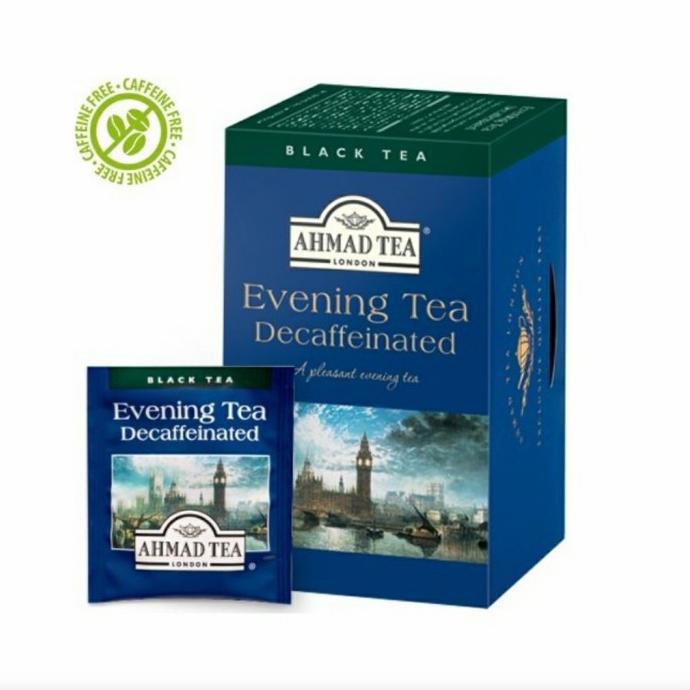 

Ahmad Black Evening Tea Decaf Decaffeinated Sachet Teh Tanpa Kafein