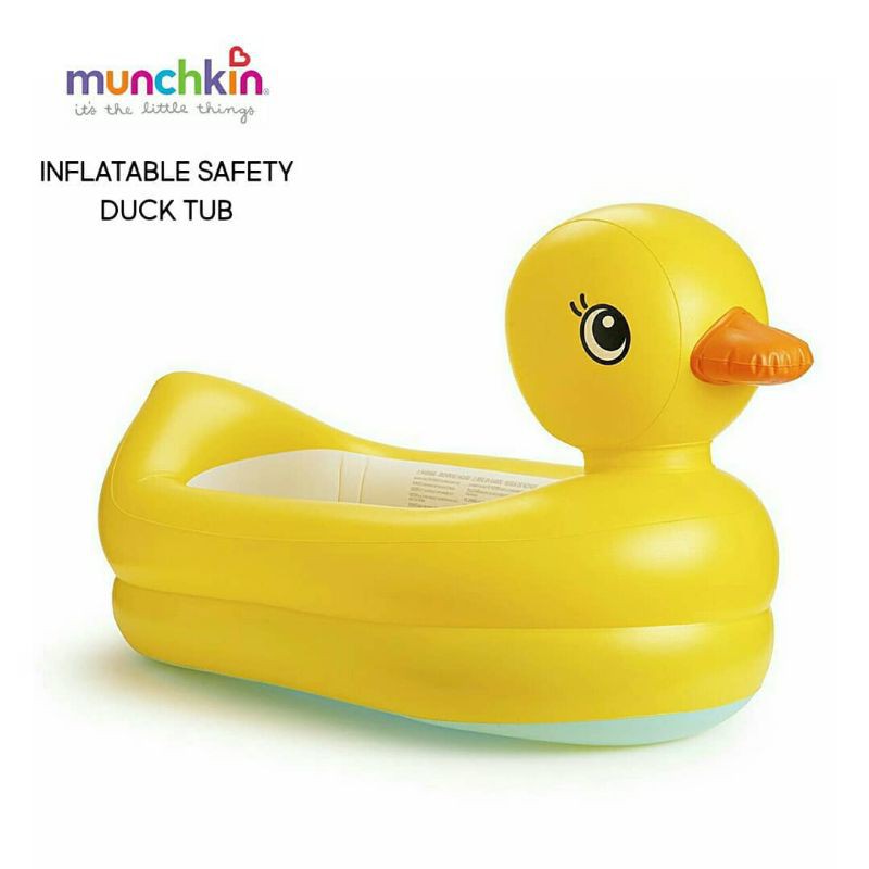 ORIGINAL Munchkin White Hot Inflatable Duck Tub