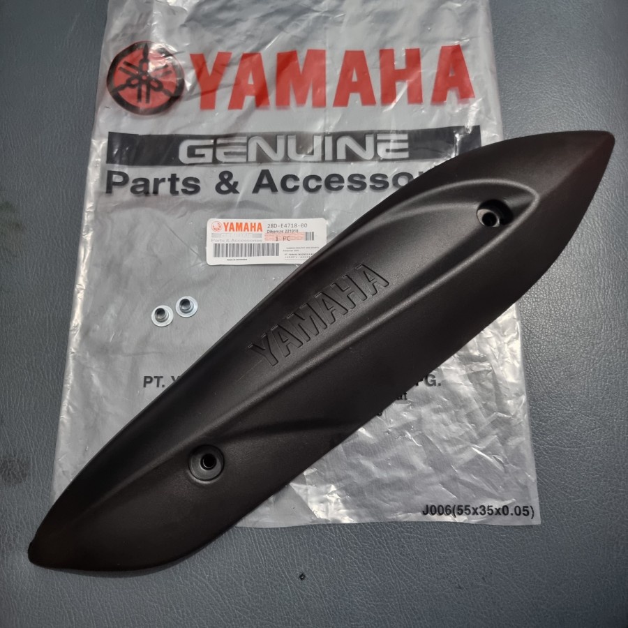 Cover Tutup Knalpot Tameng Pelindung Knalpot Yamaha Mio New Smile Sporty 28D