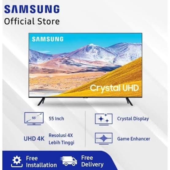 TV Samsung Crystal UHD UA43TU8000 43"inch 4K Smart TV 2020