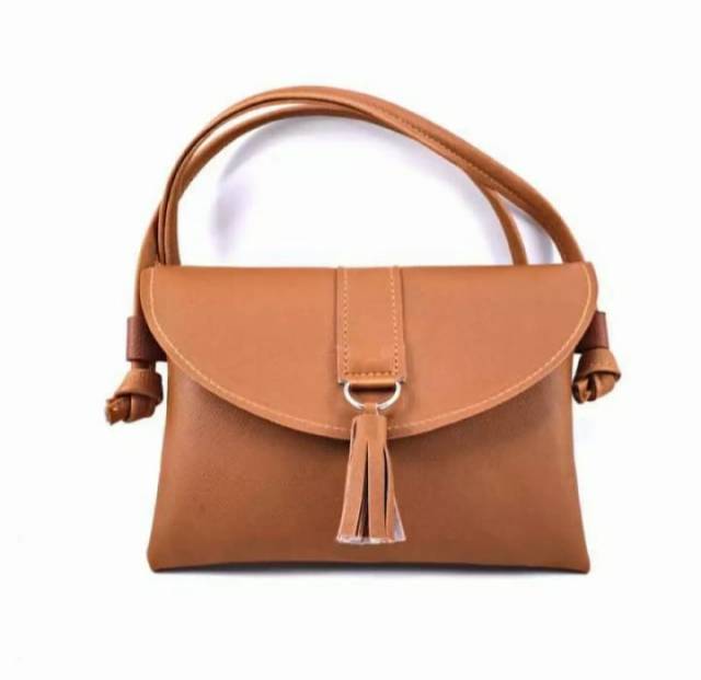 Tas slempang wanita letto slingbag mini rumbai