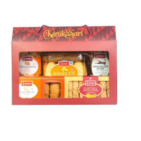 

Hampers Silver Regular - Hampers Kue Lebaran - Parcel Kue Kering