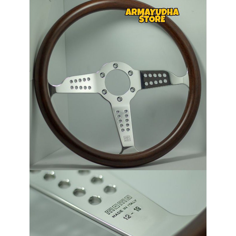 Stir Racing Kayu Momo Super Grandprix Steering wheel Original