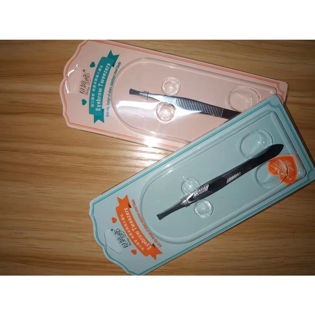 Stainless Steel Eyebrow Tweezers