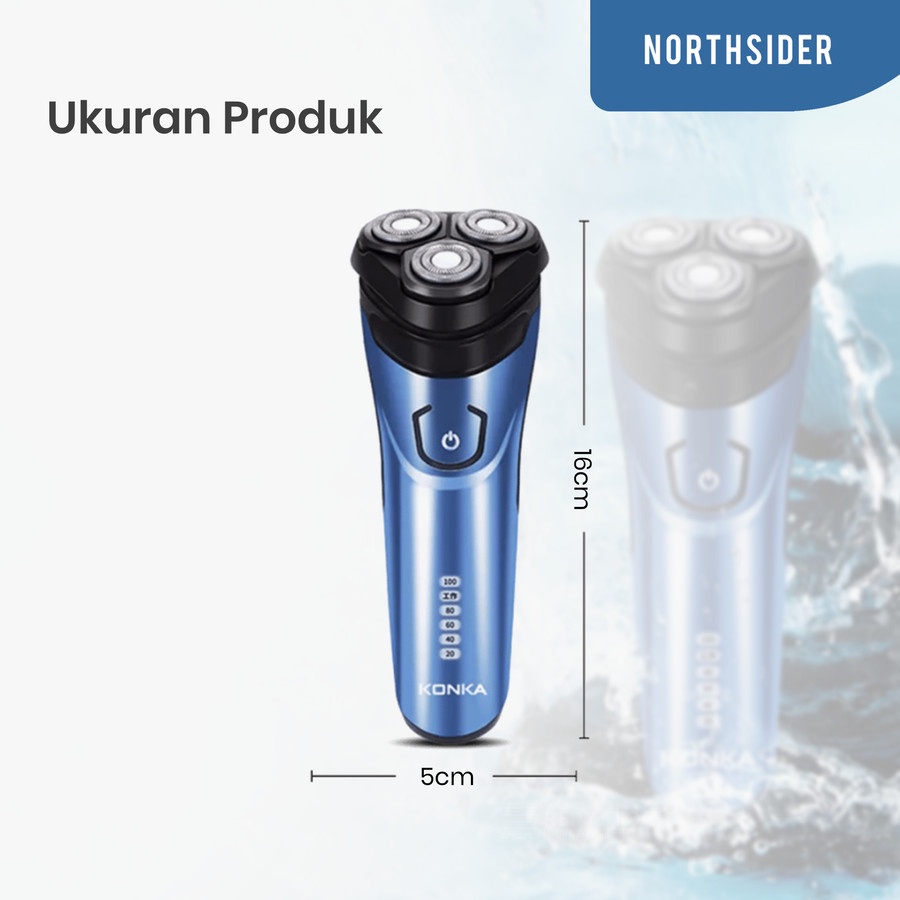 KONKA Electric Shaver Pro | Pencukur Kumis Jenggot - KT-TD01 Pro