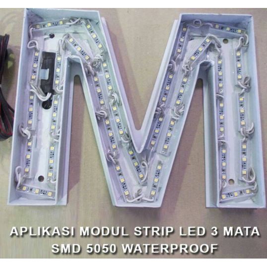 LED Strip kolong mobil dekorasi SMD 5050 Putih Biru DC 12V