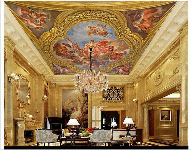 Lihat Warna  Plafon Coklat