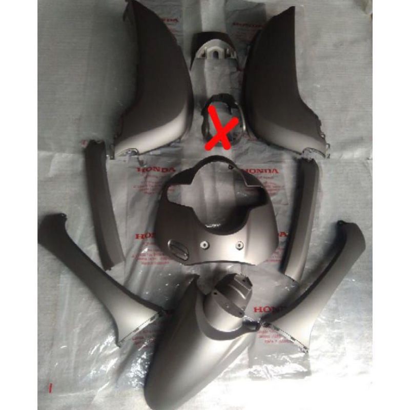 fullset full bodi body Scoopy 2018 donat k93 matte brown