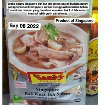 

;&;&;&;&] BUMBU INSTANT SEAH'S BAK KUT TEH SPICES SEAHS BAK KUET TEH SINGAPORE