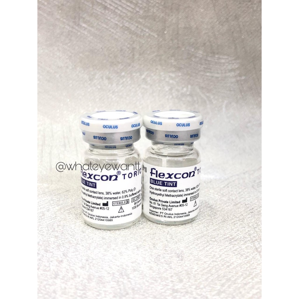 Softlens Silinder Toric Flexcon Tahunan / Softlens Toric Bening Cylinder