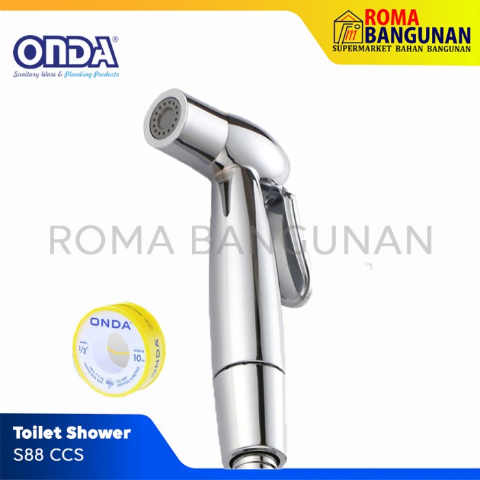 Onda Jet Shower Bidet 1/2&quot; S88CCS S 88CCS