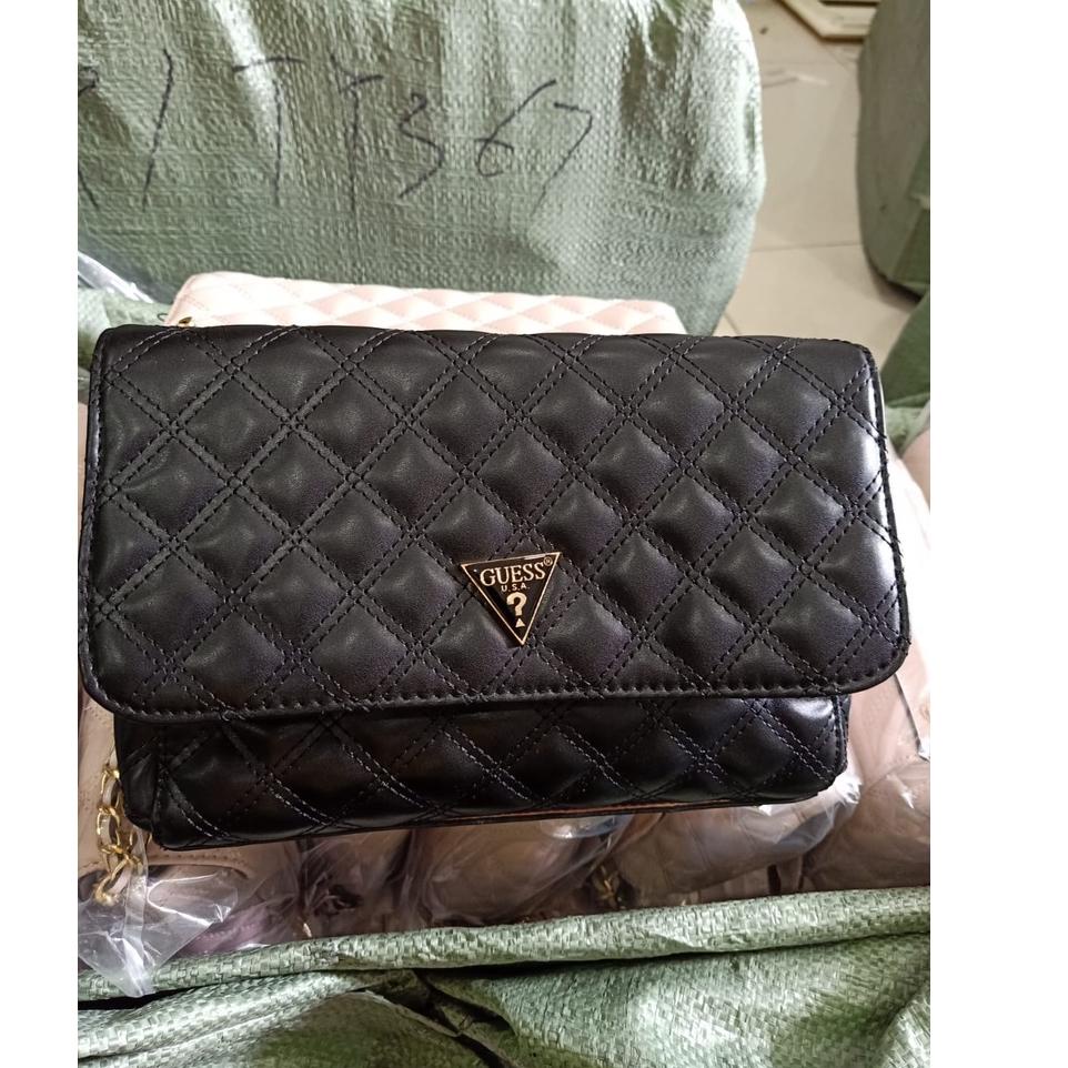 TAS WANITA  PREMIUM IMPORT GU3SS ILLANA QUILTED # 66852 ▫ GA.71
