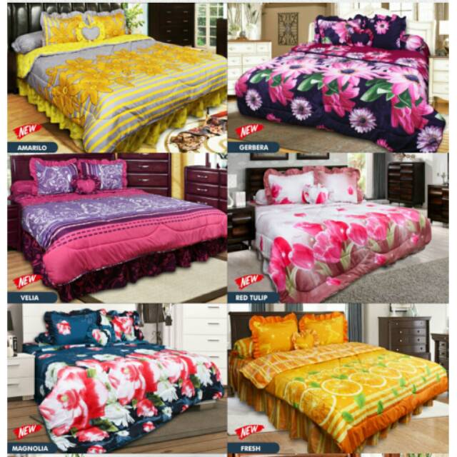 BED COVER SET SEPRAI CALIFORNIA 180X200