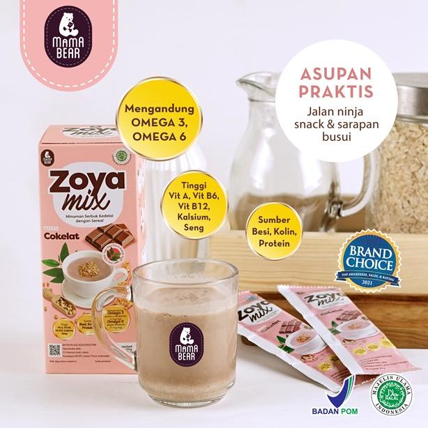 Mamabear Mama Bear Zoya Mix Susu Soya + Katuk Pelancar Asi Booster