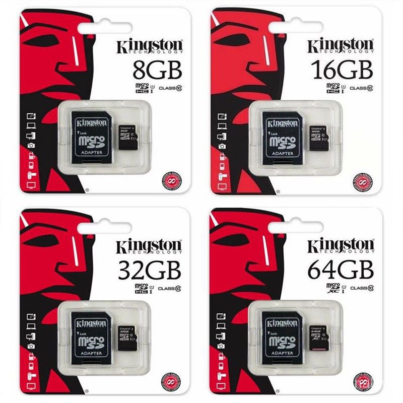 Original High Speed SDHC Kingston SD Card 16gb 32gb 64gb 128gb 256gb Micro SD Memory Card Class 10