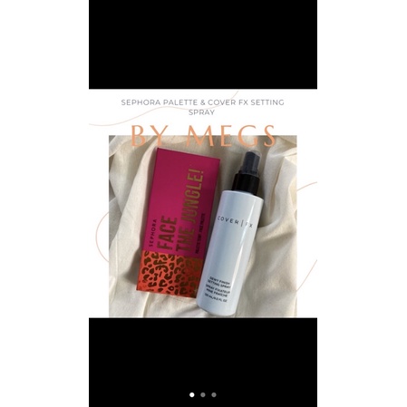 [FREE GIFT] PRELOVED Sephora Palette & Cover FX Setting Spray
