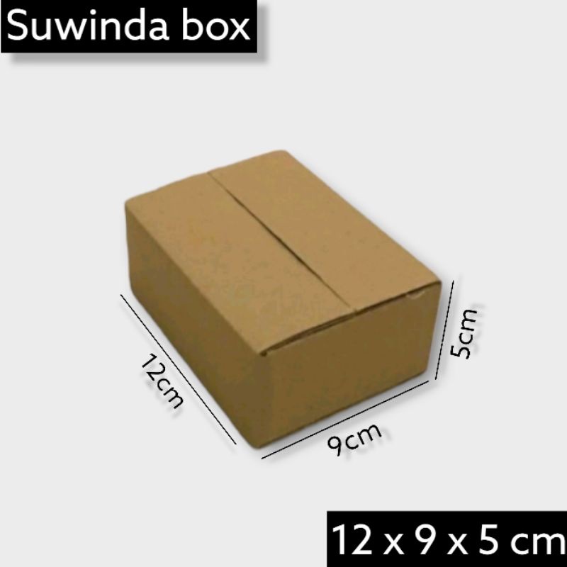 

Kardus karton uk. 12x9x5 cm Kotak Box ST untuk packing Souvenir -dll