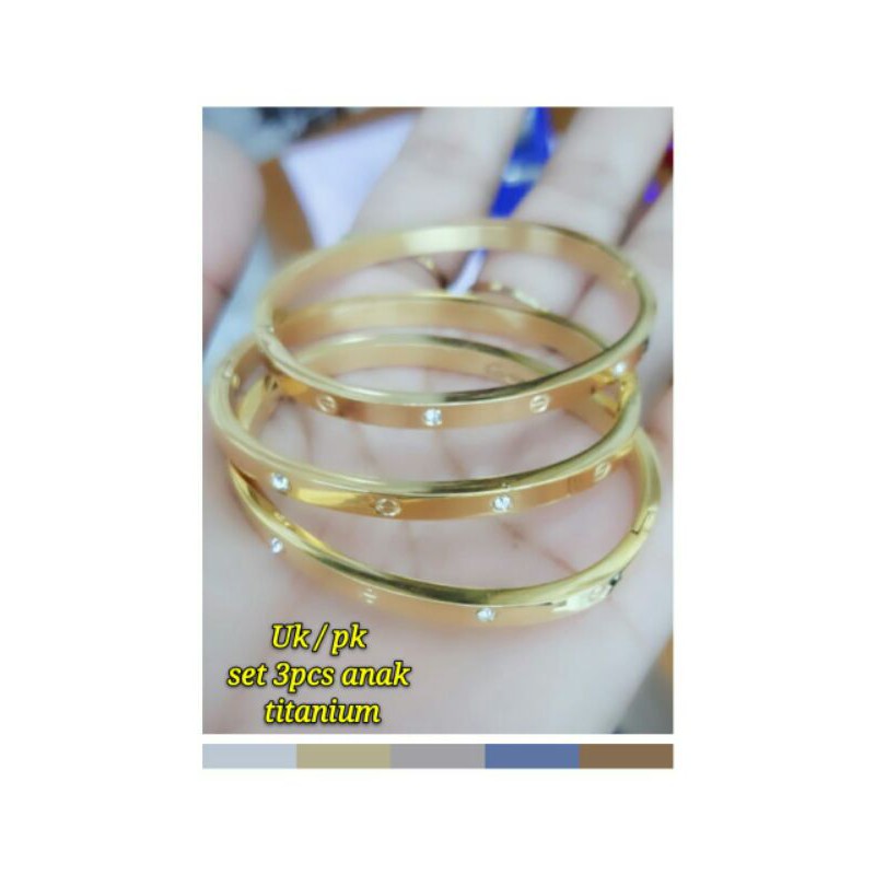 Gelang Bangkok Titanium Anak