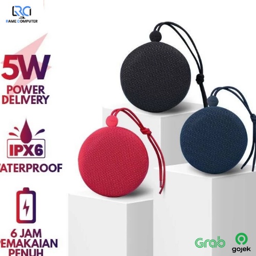 VIVAN VS2 Fabric Bluetooth Speaker IPX6 Waterproof