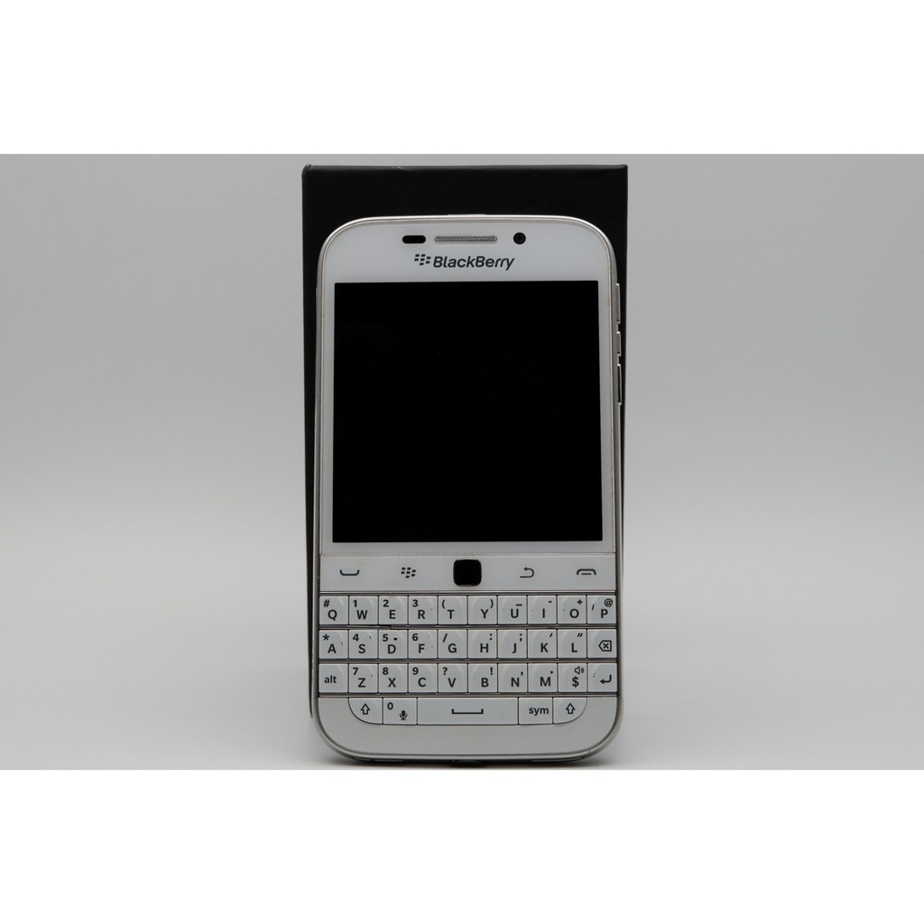 HP 2ND BLACKBERRY CLASSIC BB Q20 SECOND WHITE EX TAM - PEMAKAIAN SENDIRI