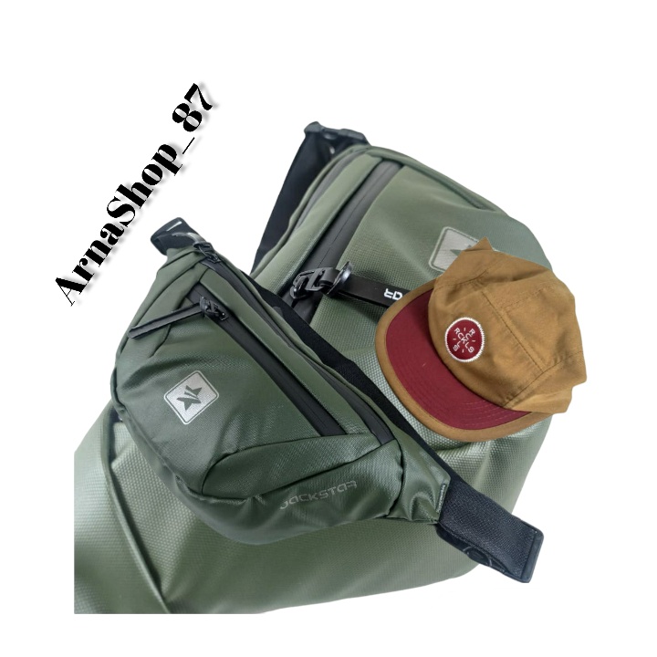 Tas Selempang Pria Anti Air Waistbag Pria Slempang Pria