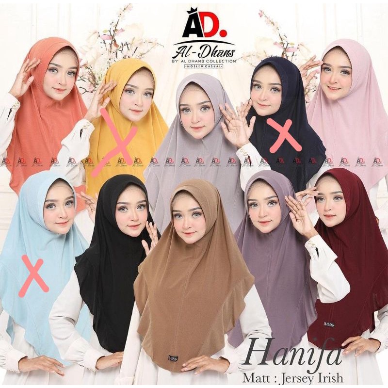 ALDHANS HANIFA | JILBAB ALDHANS ORI | JILBAB JERSEY | KHIMAR INSTAN | FASHION ALDHANS