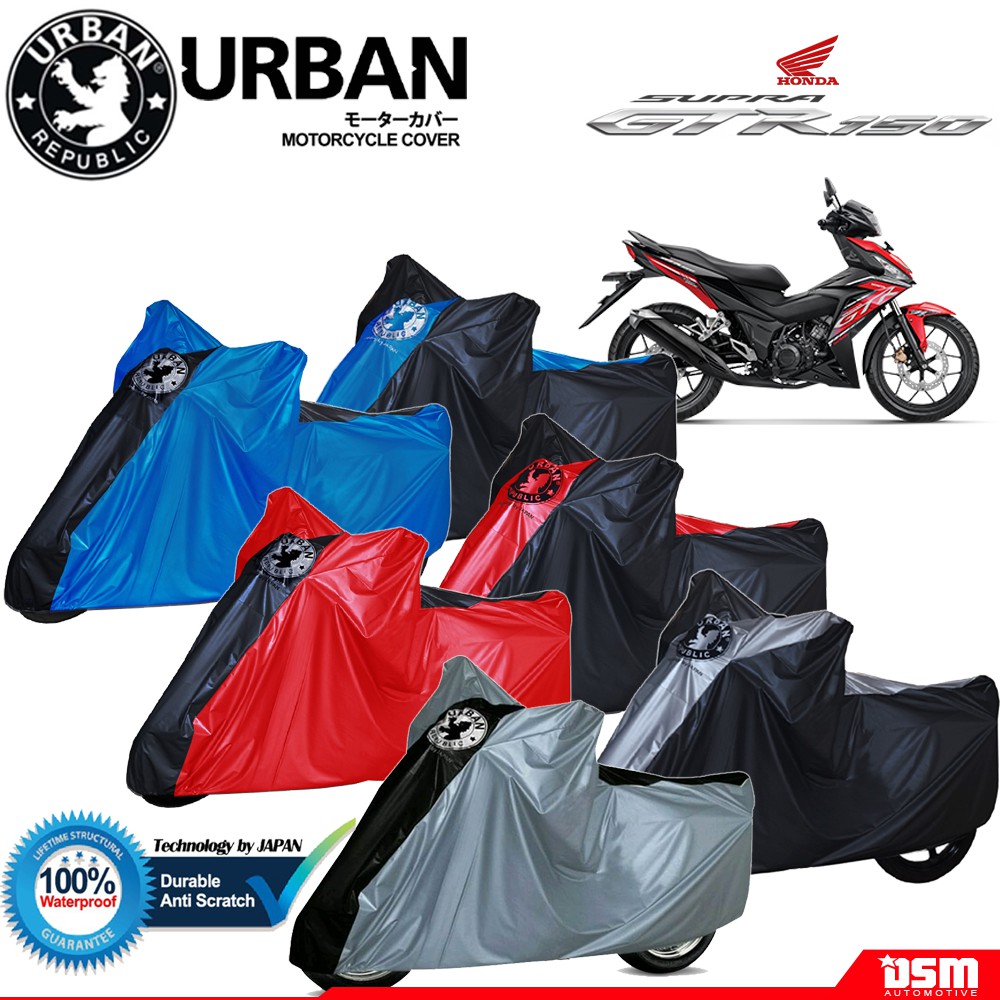 Urban / Cover Motor Honda Supra GTR 100% Waterproof / Aksesoris Motor Supra GTR / DSM