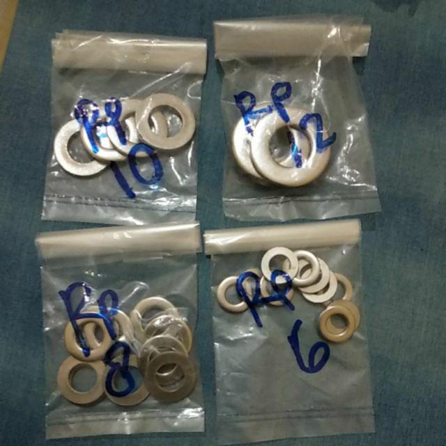 (isi 4pcs) Ring Plat / Flat M12 Stainless Steel Ss304