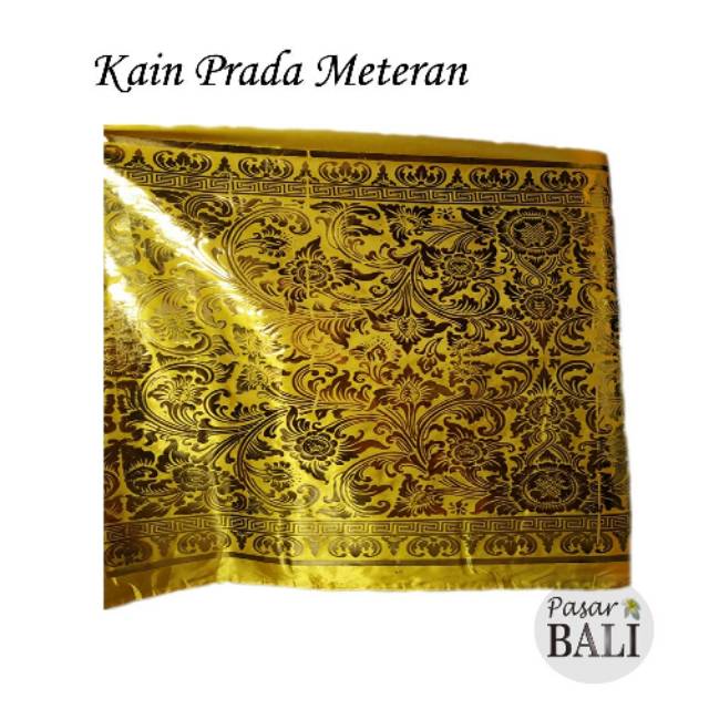  Kain Prada Bali  per METER Motif Bunga Shopee Indonesia